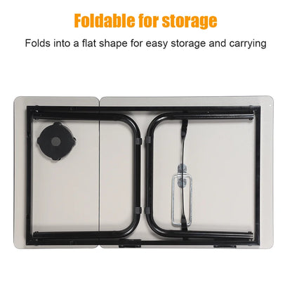 Adjustable Foldable Laptop Table