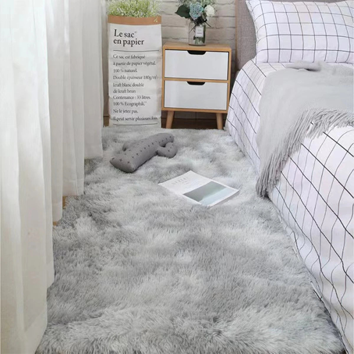 Fluffy Shaggy Area Rug