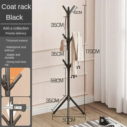 Tree Style Floor Standing Clothes Rack