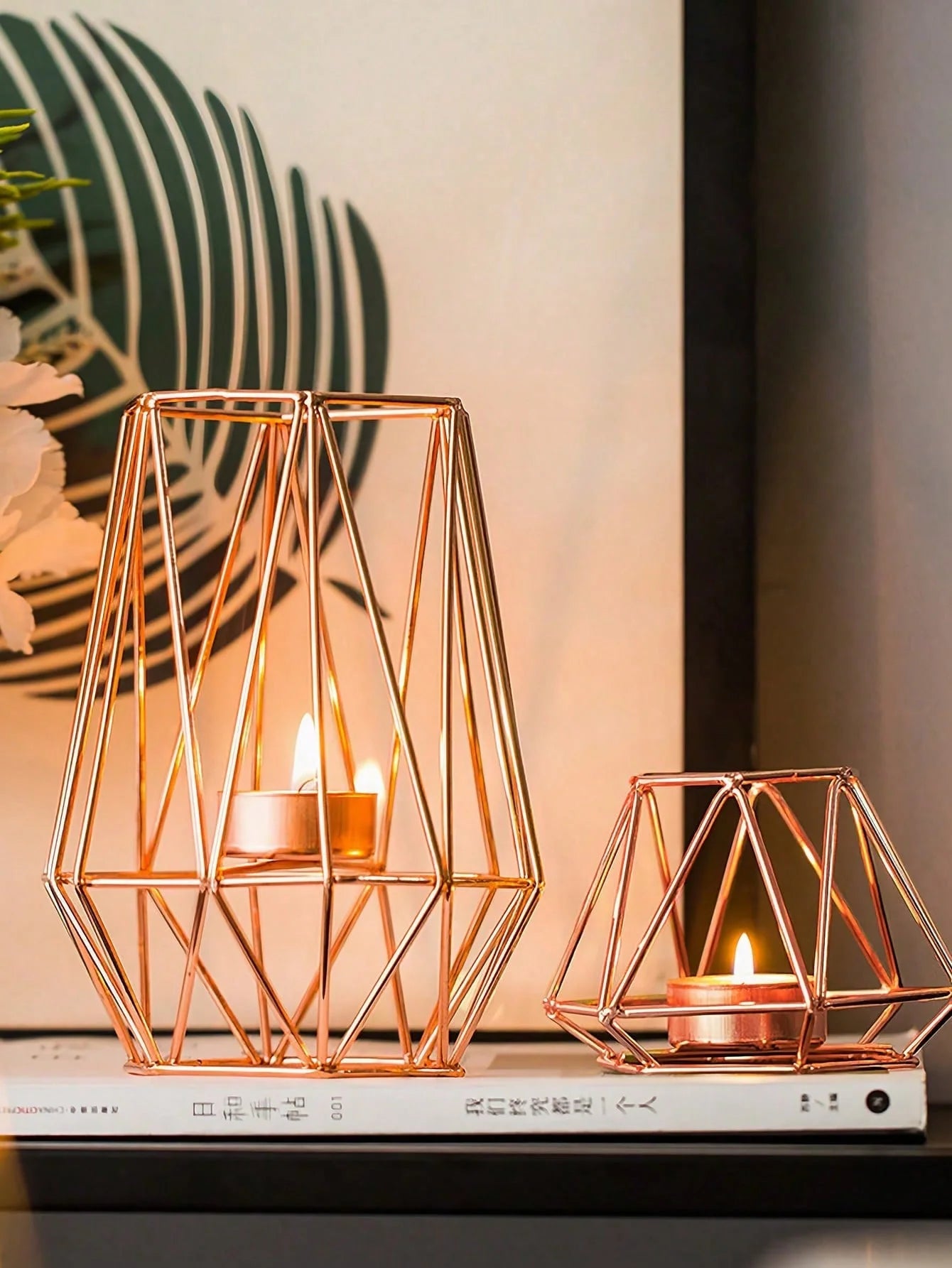 Hexagon Candle Holders