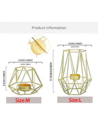 Hexagon Candle Holders